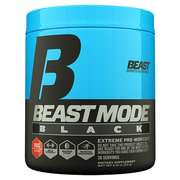 beast sports nutrition beast mode black
