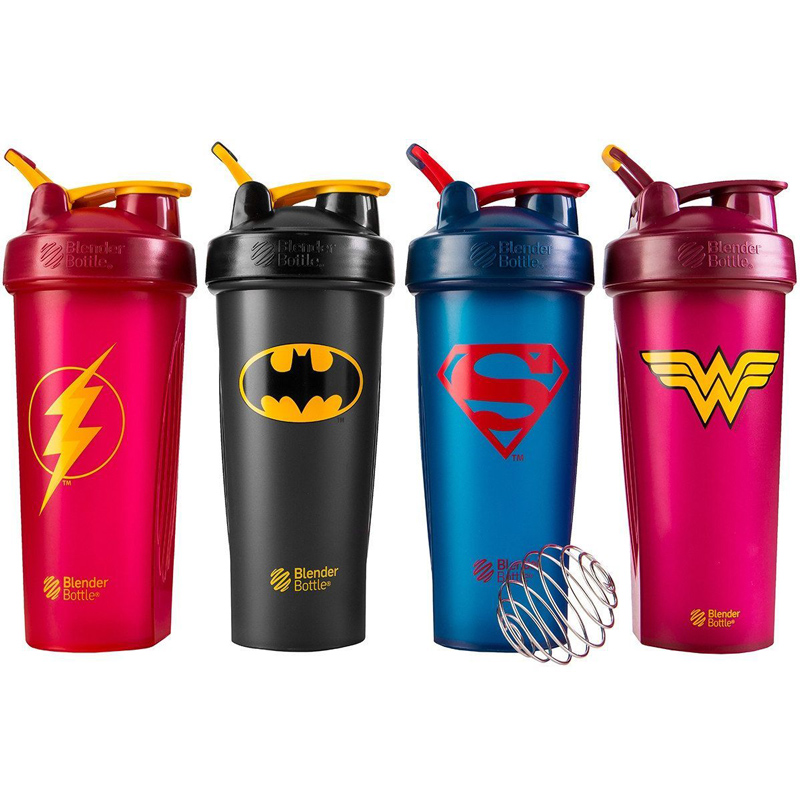 Blender Bottle DC Superhero Shaker Cup - I'll Pump You Up