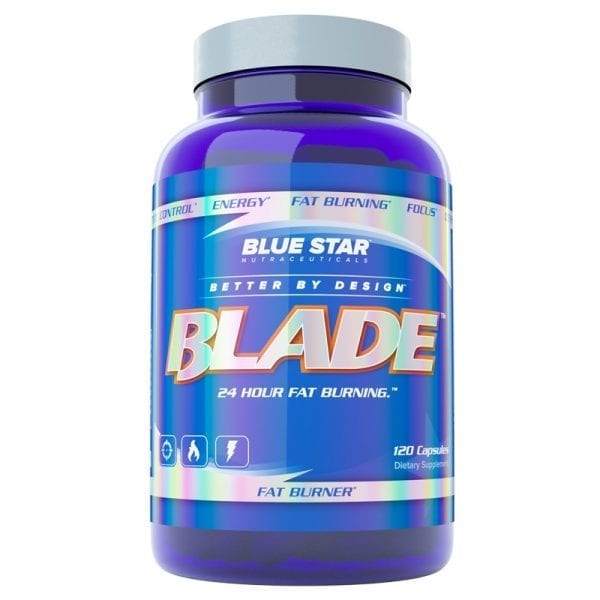 A bottle of Blue Star Nutraceuticals Blade