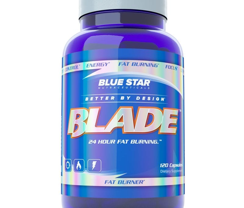 A bottle of Blue Star Nutraceuticals Blade