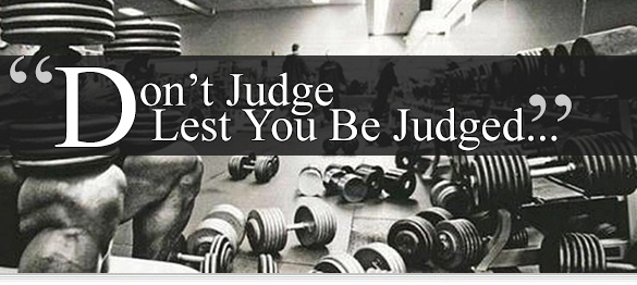 dont judge lest you be judged header