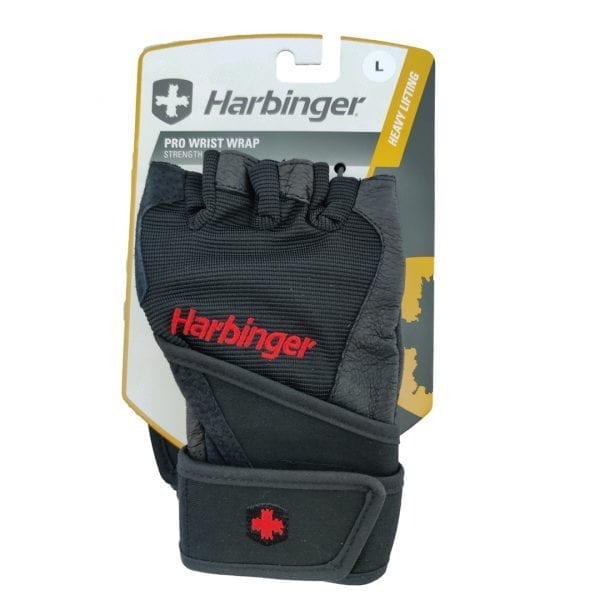 Harbinger Pro Wrist Wrap Strength Gloves