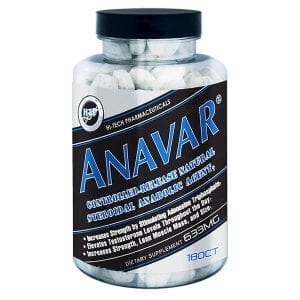 A bottle of Hi-Tech Pharmaceuticals Anavar®