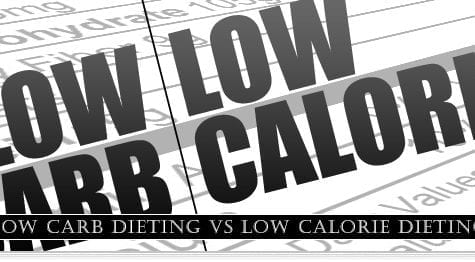 low carb dieting vs low calorie dieting banner1