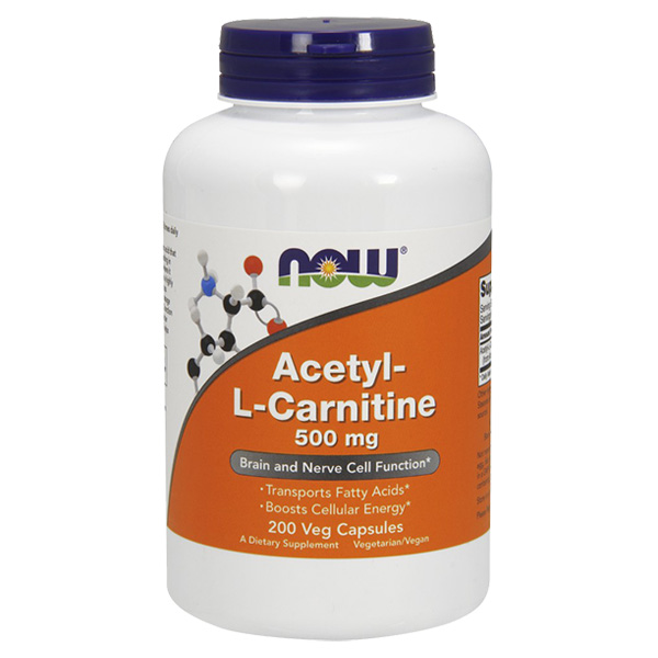 now acetyl-l-carnitine 500mg