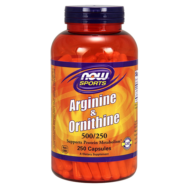 now arginine and ornithine
