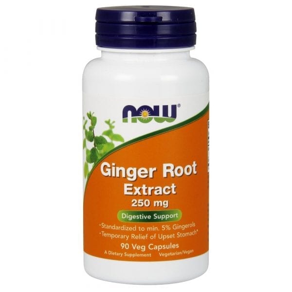 now ginger root 250mg