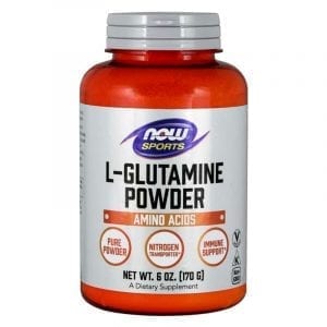 now l-glutamine powder