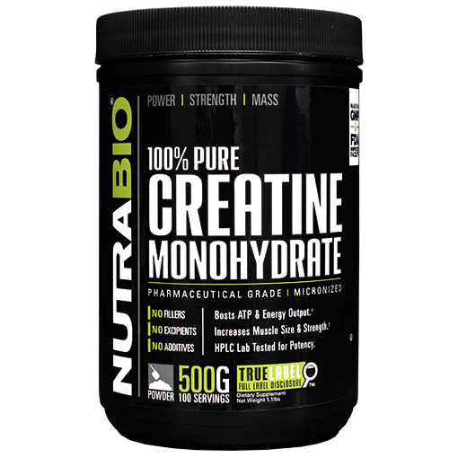 nutrabio creatine monohydrate