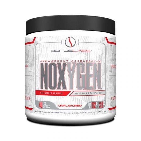 A container of Purus Labs NOxygen