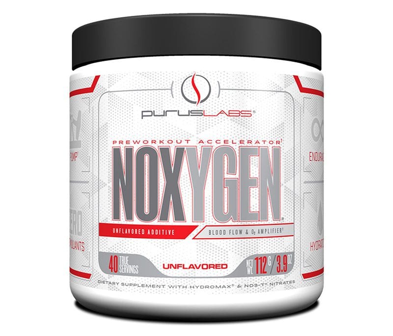 A container of Purus Labs NOxygen