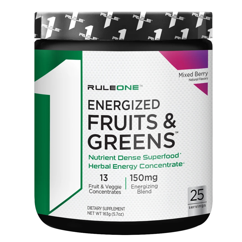 Rule 1 Energized Fruits and Greens - I'll Pump You Up