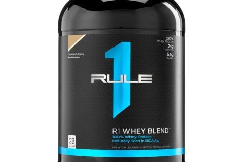 Rule 1 R1 Whey Blend 2 lbs Cookies and Cream