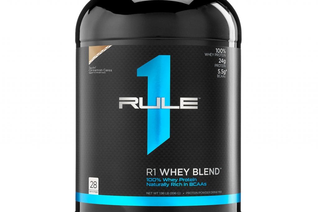 Rule 1 R1 Whey Blend 2 lbs Toasted Cinnamon Cereal