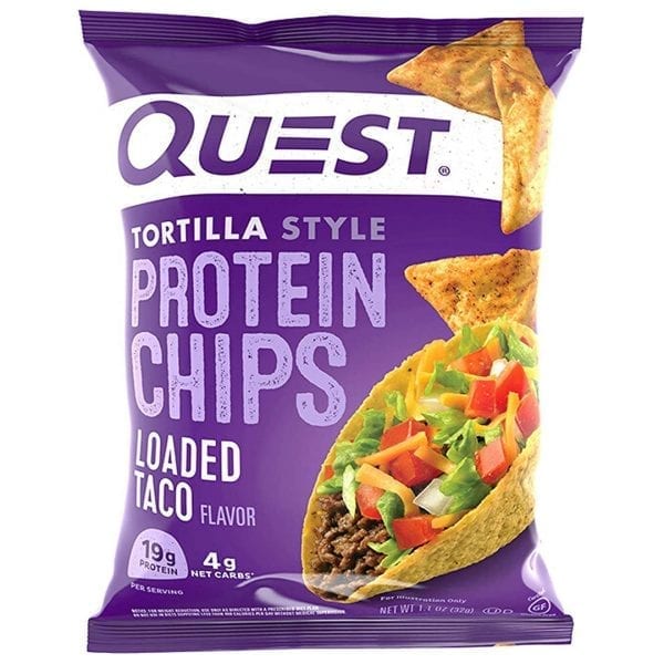 quest nutrition protein chips loaded taco
