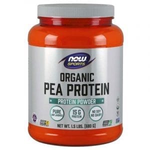 now organic pea protein
