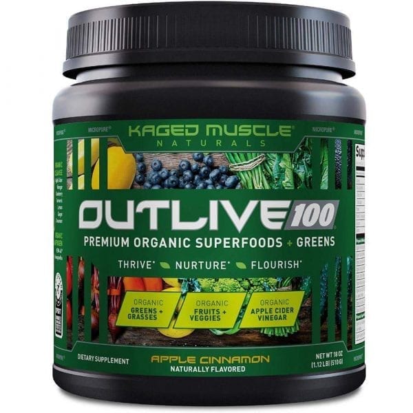 Kaged Muscle Outlive 100 Apple Cinnamon