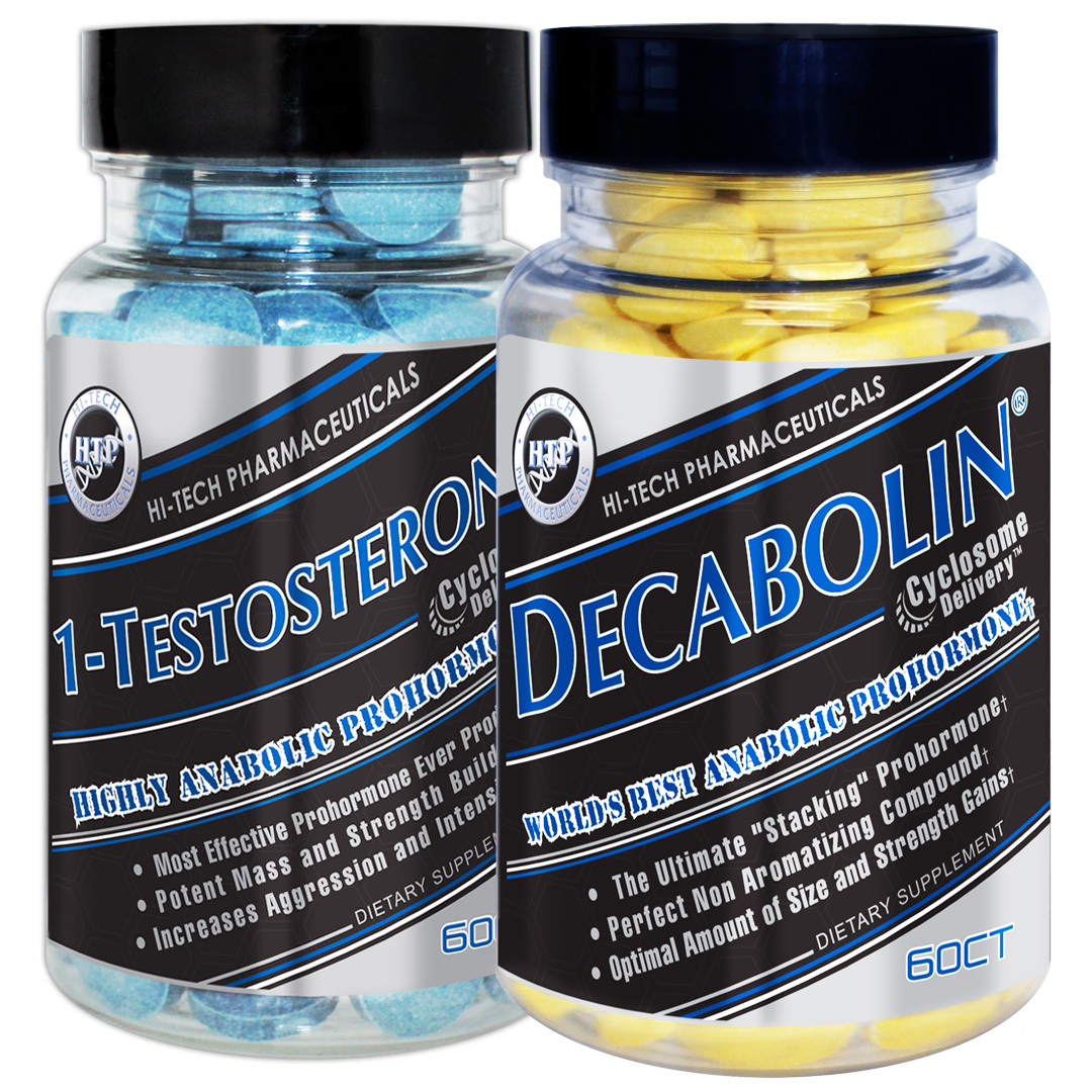 Hi-tech Pharmaceuticals Decabolin 1-testosterone Stack - Ill Pump You Up