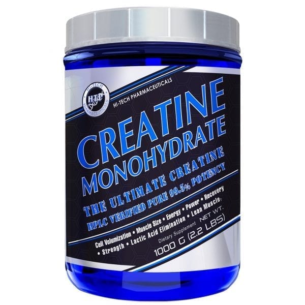 A container of Hi-Tech Pharmaceuticals Creatine Monohydrate