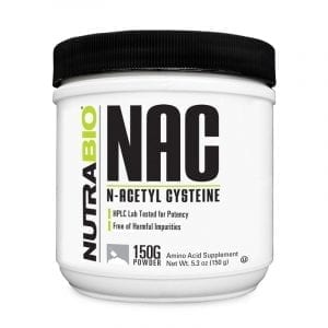 NutraBio NAC N-Acetyl Cysteine
