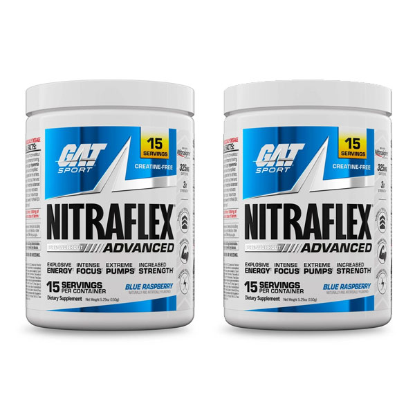 GAT Nitraflex Advanced 15 Servings BOGO