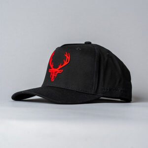 DAS Labs Hat Black Red Logo